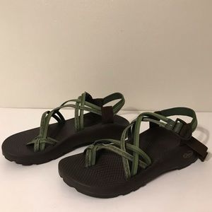 Chaco Women’s ZX2 Unaweep Awnest Green & Brown Outdoor Sport Sanadals Size 10